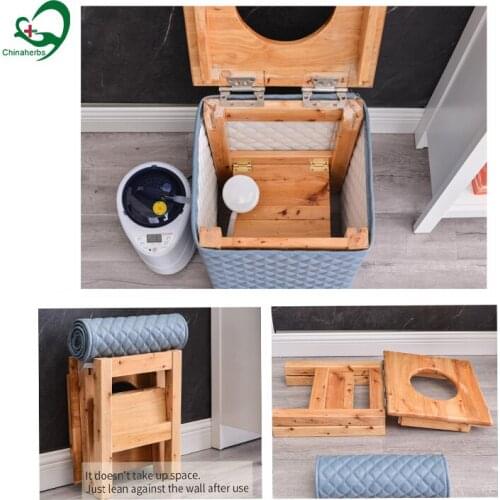Yoni Spa Steam Tool Handmade Wood Chair Electric Heating Female Vaginal Beauty Detoxt Heathly Care Sweat Steaming Seat
