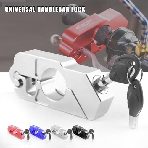 Motorcycle Handlebar Lock Brake Clutch Security Safety Theft Protection Scooter Locks For Yamaha T-MAX530 NMAX155 XMAX 300