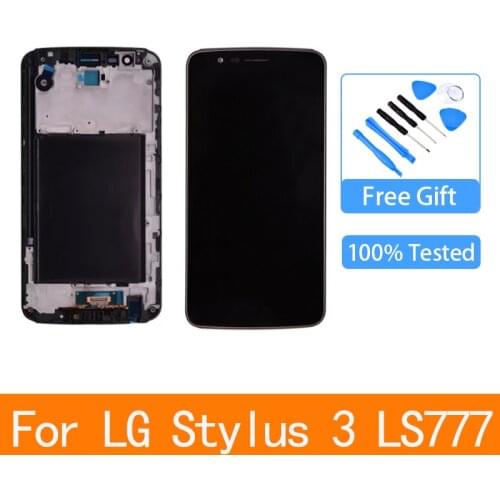 5.7'' For LG Stylus 3 LS777 LCD Display Touch Screen Digitizer Assembly M400 M400DF M400N M400F M400Y Display Screen