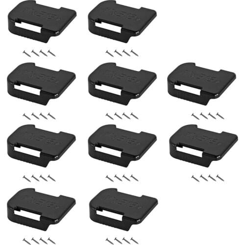10Pcs Battery Holder Compatible With Makita, ABS Battery Holder Tool Battery Holder Compatible With Makita 18V
