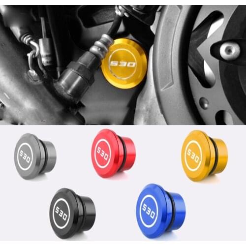 SEP Motorcycle Accessories CNC Aluminum Alloy Frame Hole Cover For Yamaha Tmax 530 TMAX-530 2005-2015