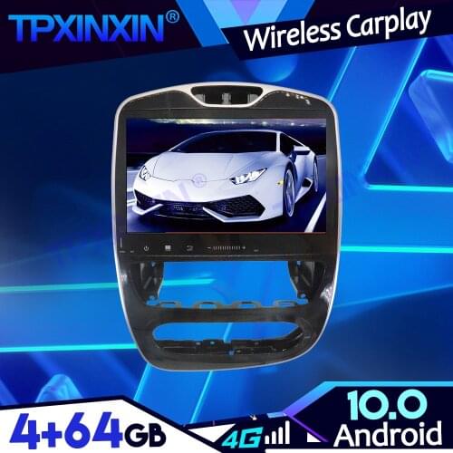Android 10 For Renault Clio 2017-2018 Car 4+64G DSP PX6 IPS Carplay Tape Recoder Multimedia Player Head Unit Navi GPS Auto Radio