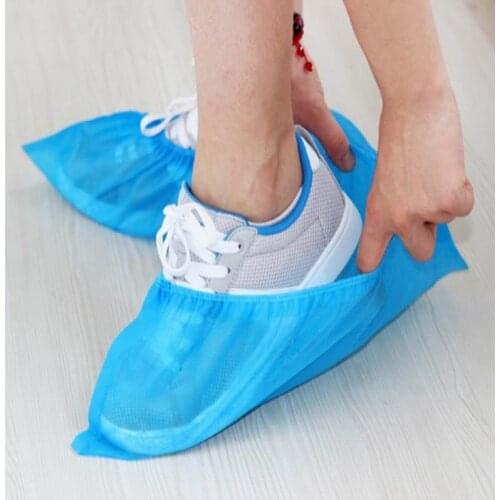 500 pairs /lot Disposable disposable shoe covers Blue pink non-woven fabrics cleaning food industry Shoes Cover