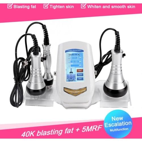 Free Shipping Laser Radio Frequency RF 40K Cavitation Lipo Slimming Ultrasonic Liposuction Cavitation Machine For Spa Body Shape