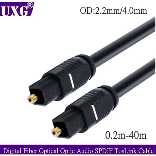 HIFI 5.1 Digital SPDIF Fiber Toslink Optical Audio Cable 1m 2m 5m 10m For TV Box PS4 Speaker Wire Soundbar Amplifier Subwoofer
