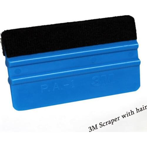 3M Blue Cloth Squeegee, Fluffy Square Squeegee Filming Tool, Wide Hair Gel Squeegee, Car Filming Tool, Auto Parts