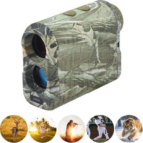 600M Golf Sport Hunting Surveying Laser Rangefinder 6X Distance Meter Tester