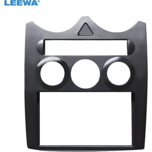 LEEWA Car Stereo CD DVD Radio Fascia Panel Frame For ROVER MG3 2-Din Dash Face Plate Installation Mount Kit #CA5217