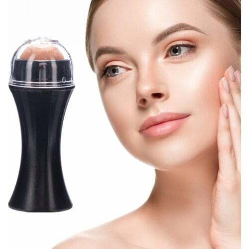 Face Oil-Absorbing Volcanic Face Roller Facial Skin Care Tool Stick Mini