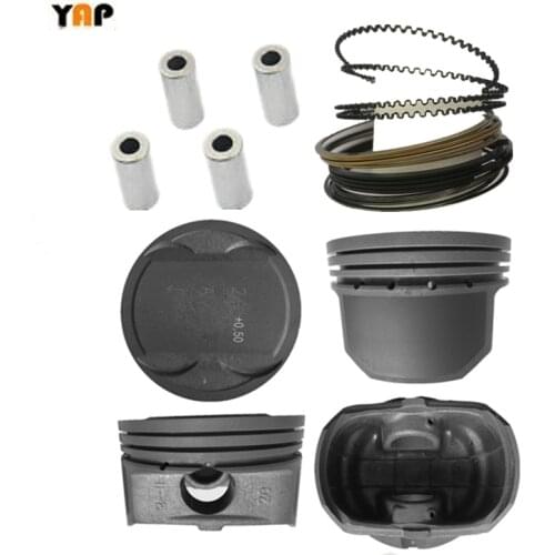 +0.50 G4KD Engine Piston,Piston Ring Set for FitHYUNDAI KIA YF K4 K5 IX35 NFC NF G4KD 2.0 L4 16V Piston diameter: 86cm 2009-2015
