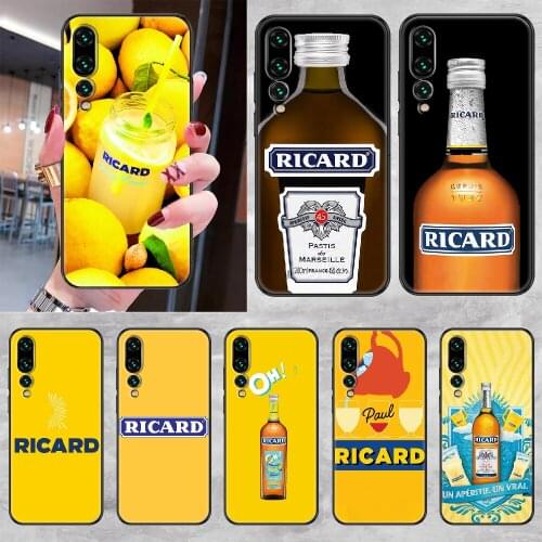 Ricards beer wine Phone case For Huawei P Mate P10 P20 P30 P40 10 20 Smart Z Pro Lite 2019 black 3D coque fashion prime silicone