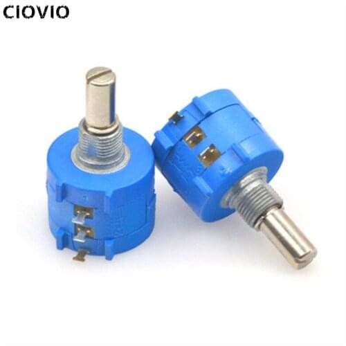 10PCS 3590S series potentiometer 500 1K 2K 5K 10K 20K 50K 100K ohm 3590S-2-103L 3590S 101 102 103 104 201 202 203 501 502 503
