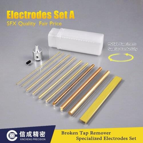 2 Sets M1-M6 Brass Electrodes Set A for EDM-8C Broken Tap Remover Electrodes Set NEW