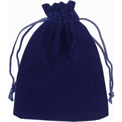 High quality 7*9cm velvet drawstring jewelry bag for decorations necklace bracelet gift toiletry storage and packaging pouch