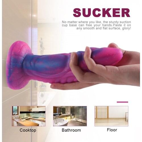 Large Soft Dildo Anal Toys Realistic Penis with Suction Cup Silicone Strapon Dildos For Women Men Dick Masturbator Anal Plug