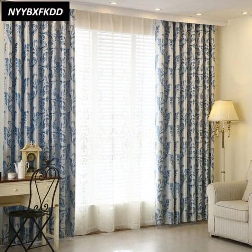 European Curtains for Living Room Dining Room Imitation Suede Curtains Are Beautiful Stylish Modern Tulle Customized