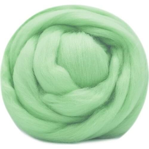 10g Felt Wool 19 Microns Superfine Merino Wool Felting Wool Set Wool Merino Roving for Needle Felting Kit (34)