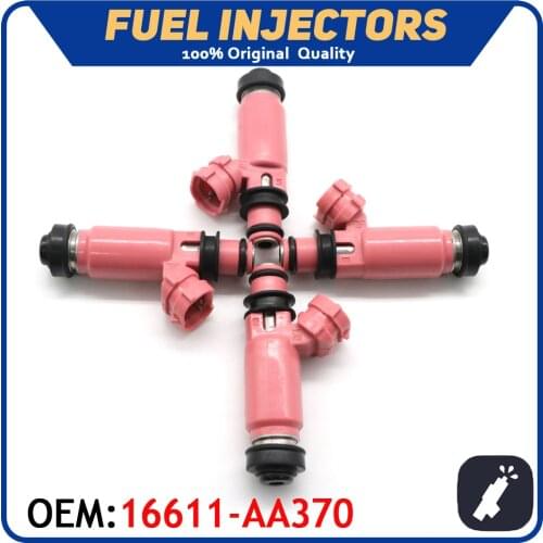 16611-AA370 Car Fuel Injectors Nozzle For SUBARU FORESTER IMPREZA LIBERTY IMPREZA-WRX LEGACY 195500-3910