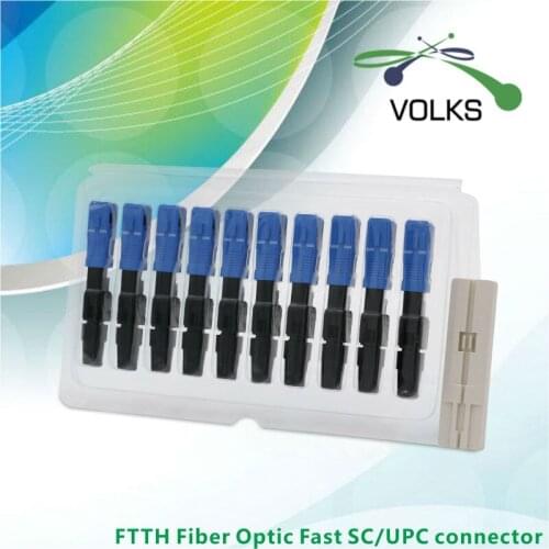 FTTH Fiber Optic Fast SC/UPC Connector/FTTH Fast Connector 10pcs