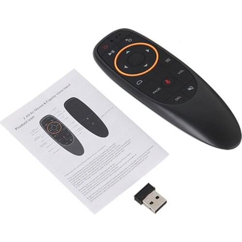 G10 Voice Control 2.4G Wireless G10BTS Air Mouse Keyboard Motion Sensing Mini Remote Control G10S For Android TV Box PC