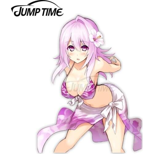 Jump Time Cu-no Yayoi Sakura 9.8 Anime Sexy Girl Vinyl Decal Waifu Car sticker