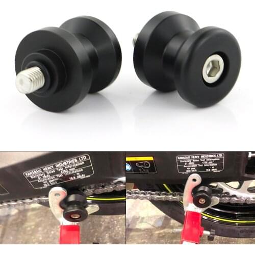 M10X1.5 Swingarm Sliders Spools Bobbins Fit For KTM 690 SMC R 690 Enduro R 690 790 DUKE 1090 ADVENTURE R 1290 SUPER ADVENTURE R