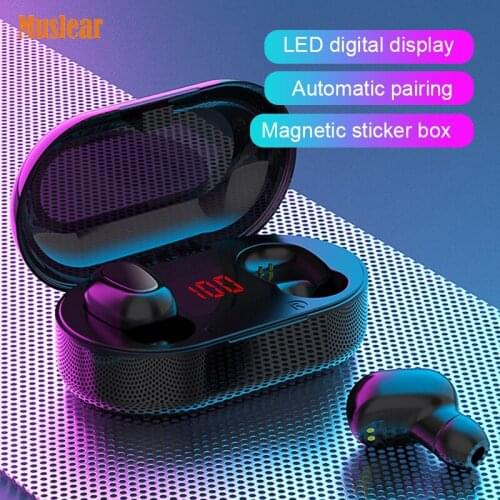 MUSLEAR Headphones With Microphone