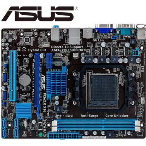 Desktop Motherboard USED for ASUS M5A78L-M LX3 PLUS original motherboard Socket AM3+ DDR3 USB2.0 SATAII 16GB