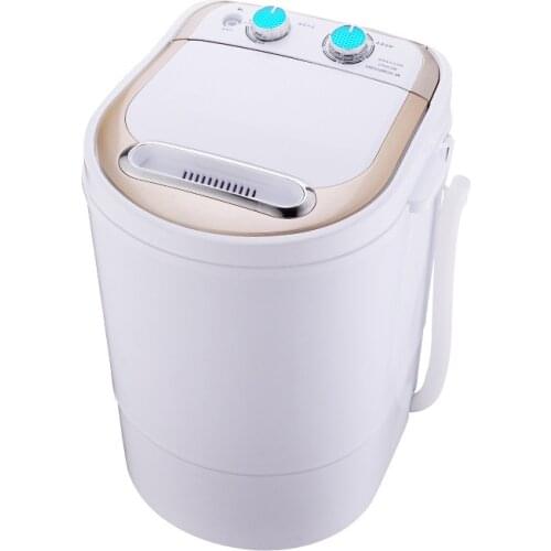 Washing Machine Semi-automatic Dehydration Machine with Spin Dryer Mini Small Washing Machine Single Tub One Piece CY