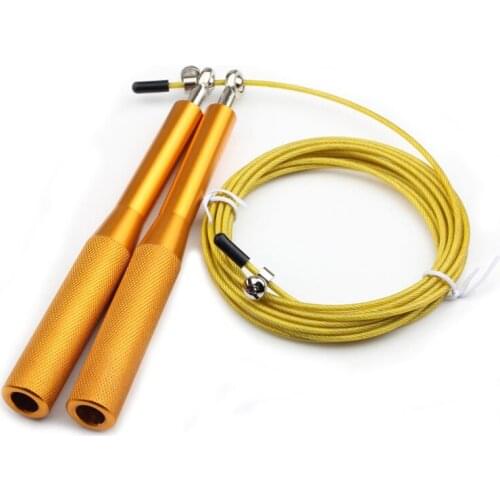 Professional Jump Rope Crossfit Adjustable Sports Gym Wire Single Aluminum Skipping High Speed Rope Fitness Training