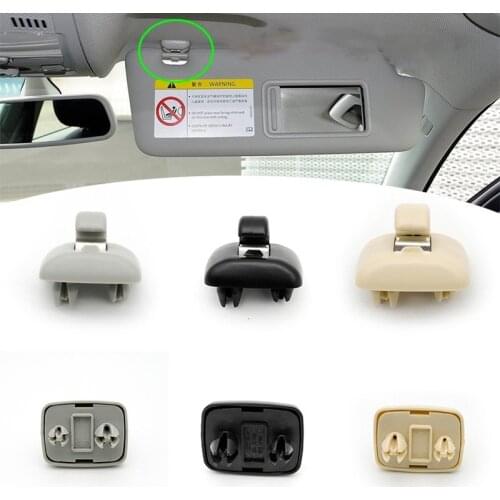 Sun Visor Buckle Light Barrier Clip Hook Base Bracke Auto Interiort Accessories Decoration for Audi A6 C5 A4L A6L Q5 Q3 A5 C6