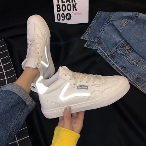 Shoes Shoes Luxury Designer Flat Womens White Shoes Fashion Casual Reflective Sexy Hip Hop Cute Lovely Kawaii