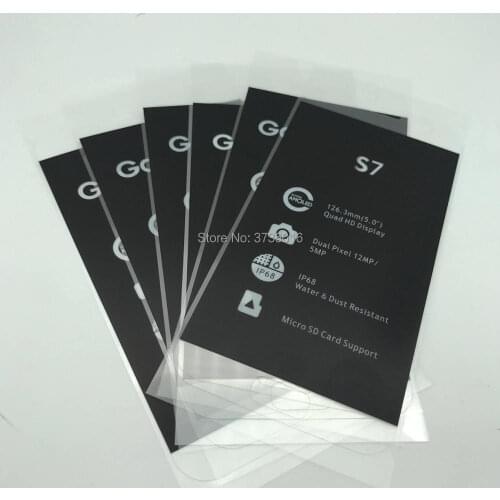 100pcs/bag New Factory Film Sticker For Samsung S7 Edge S8 S8 Plus Screen Protect Dirt-resistant Edge-to-edge Coverage Design