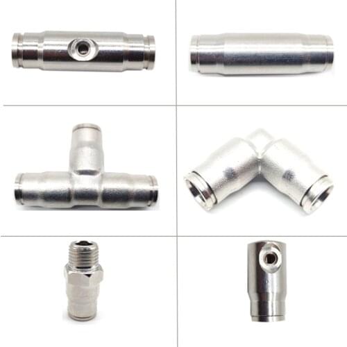3/8‘’High Pressure Slip-Lock Fitting For Sprayer Nozzle Brass Connector 9.52mm PA Pipe