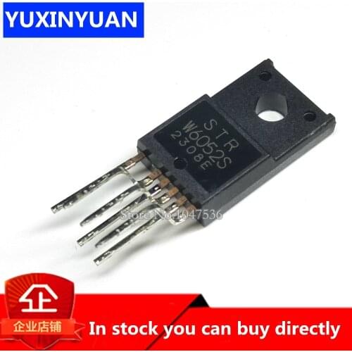 5PCS/LOT STRW6052S TO220F-6 W6052S TO-220F STRW6052 STR-W6052S W6052 TO-220 new original