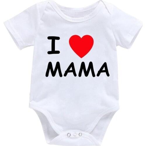 Newborn Bodysuit Body Baby Girl Boy Clothes Twins Bodysuits Daddys Girl twins Short Sleeve Romper Baby Girl Clothes Jumpsuit