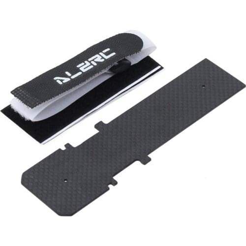 ALZRC - Devil 500 Helicopter Parts 500 RIGID Carbon Fiber Battery Mount - 1.5mm D500R-14