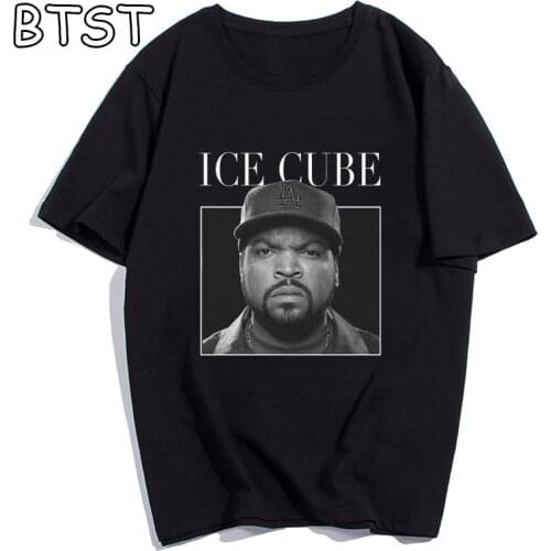 Ice Cube Rapper T Shirt Women/Men Tshirt Tops Tees Oversize Harajuku Summer Short-Sleeved Shirts Clohtes Hip Hop Male