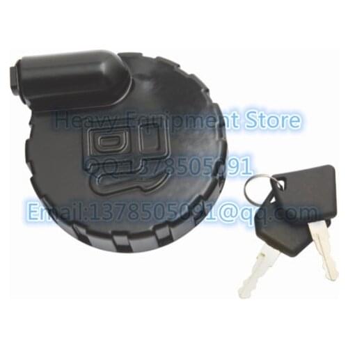 Fuel Cap Cover With 2 14607 key For JCB 3Cx Excavator Replacement Part No 331/45908 331/33064 123/05892