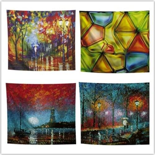 Manufacturers Direct Selling Valance Tapestry Nordic INS Wind Backdrop Living Room Bedroom Decoration Valance Graphic Customizat