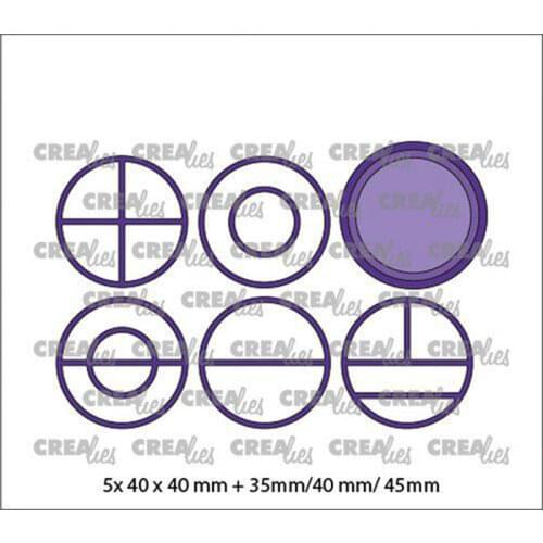 Round Shape Metal Cutting Dies for DIY Scrapbooking Crafts Dies Cut Stencils Maker Photo Album Template Handmade Decoration