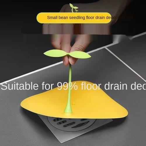Floor Drain Deodorant Cover Pad Silica Gel Deodorant Toilet Insect Proof Floor Drain Deodorant Shower Drain Hair Sink Cover