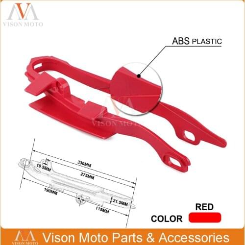 Chain Slider Swingarm Guide Protctor For Honda CR125R CR250R 00-07 CRF250R 04-09 CRF450R 02-08 CRF250X 04-13 CRF450X 2005-2009