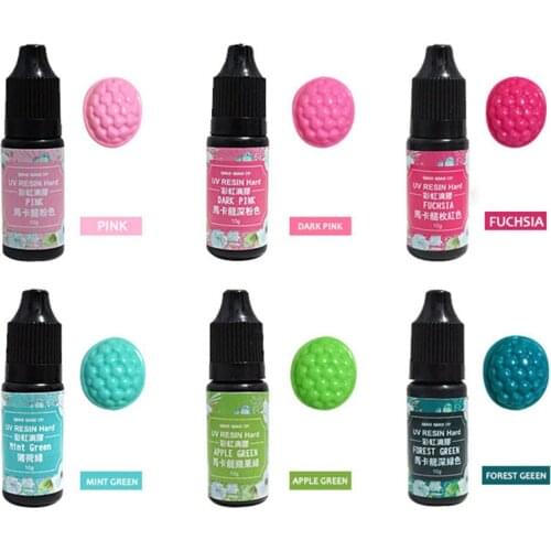 Newly Pigment UV Gel Polish Solid Glue for Silicone Resin Mold Jewelry Making DIY Handmade Crafts