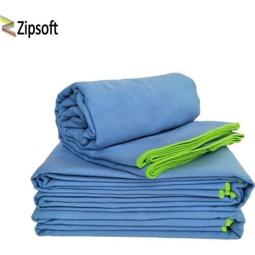 Zipsoft Brand Dropshipping Gym Towel 75x135cm Sports Bath Beach Microfiber Fabrics Blanket Hiking Camping Swimming Travel 2021