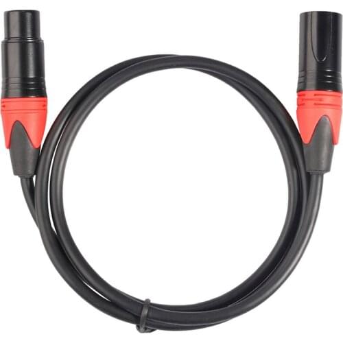 Professional CanonS Male-To-Mother Mixer Xlr Audio Cable Red Transmission Speed To Support Multi-Device Data Transmission