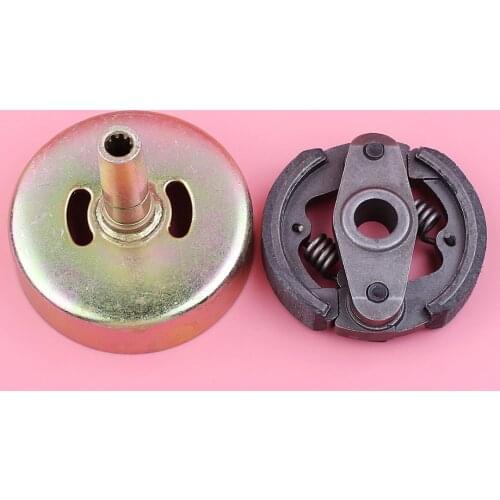 Clutch Assembly 75mm with 9 Teeth Clutch Drum For Robin NB411 Grass Trimmer Brush Cutter Engine Motor Part