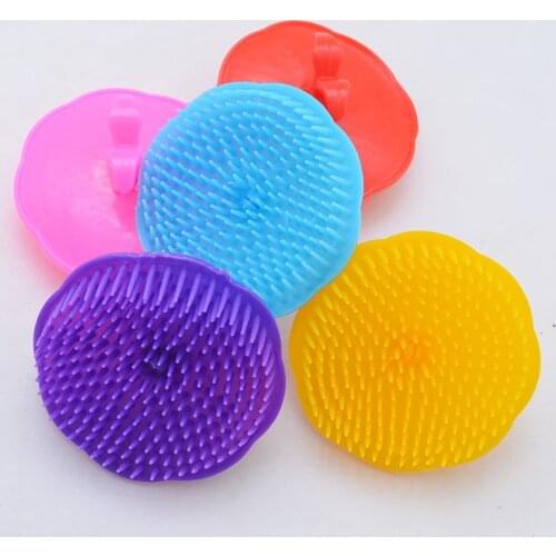 Pet Hair Growth Shampoo Scalp Body Massager Clean Brush Comb Pets Products wzpi