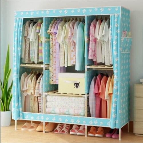 Factory Price Solid Wood Wardrobe Closet length 150 cm