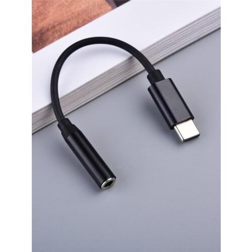 USB-C Male To 3.5 AUX Audio Female digital Jack For Oneplus 7 8 8T Huawei Mate 30 P40 Pro Type-C To 3.5mm Earphone Cable Adapter